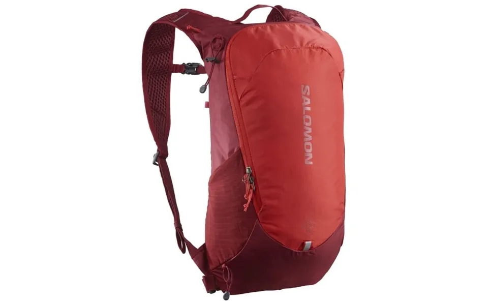 Salomon Trailblazer 10 Backpack In Aura Orange & Biking Red - Ideal For Trail Running Adventures