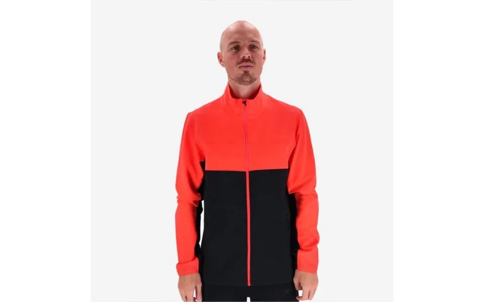 Saucony Bluster Jacket For Men - Lightweight Running Jacket In Black Red