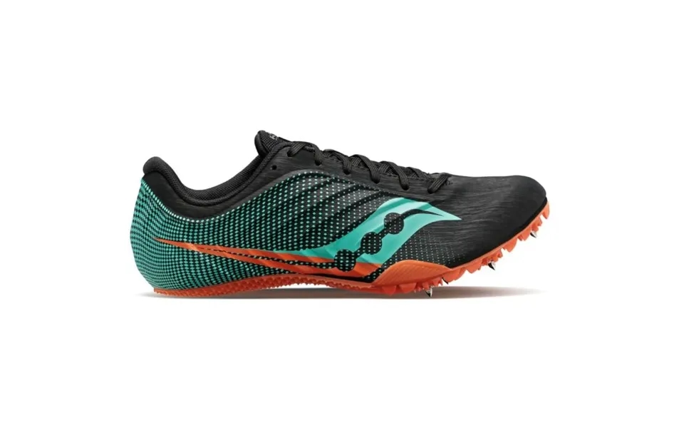 Saucony Spitfire 5 Spike - Black Cool Mint Track Spikes For Speed And Performance