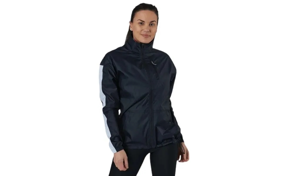 Saucony Women's Packaway Jacket In Black - Lightweight Running Essential