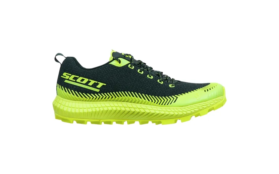 Scott Supertrac Ultra Rc Women's Trail Running Shoes - Black Yellow For Adventurous Trails