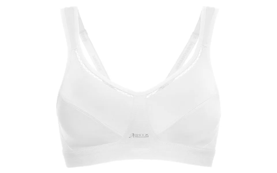 Shock Absorber Active Classic Support Bra 70c White Ideal For Running And Training - Offers Superior Support And Comfort