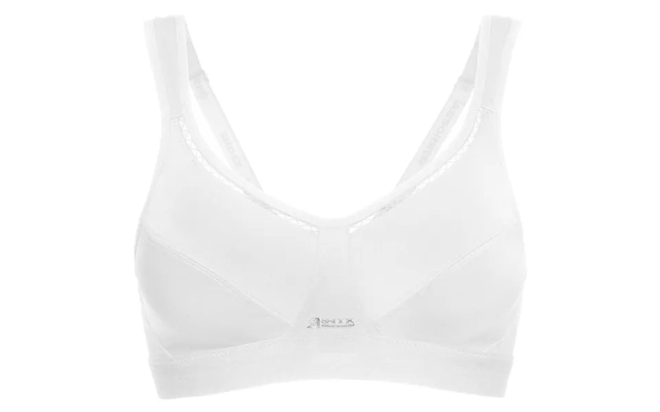 Shock Absorber Active Classic Support Bra For Women - White Running Essential
