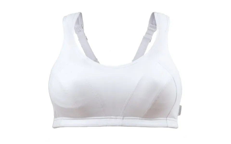 Shock Absorber D Max Sports Bra For Ultimate Support In Running And Active Wear - White