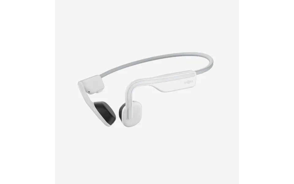 Shokz Openmove White Headphones For Comfortable Running And Outdoor Activities