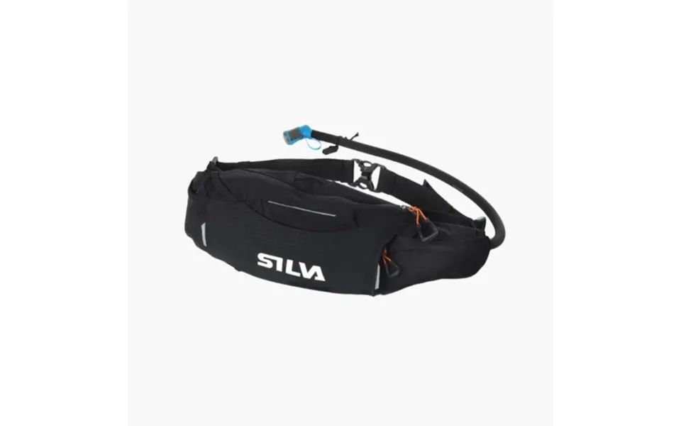 Silva Race Belt 4 Black - Lightweight Running Belt For Secure Storage On The Go