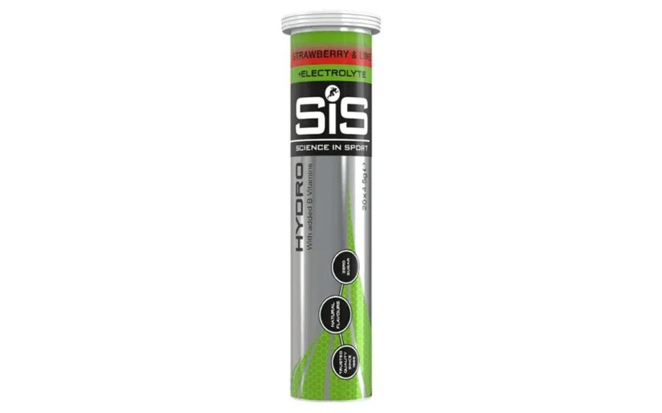 Sis Go Hydro Strawberry Lime Energy Tabs - Hydration Boost For Runners