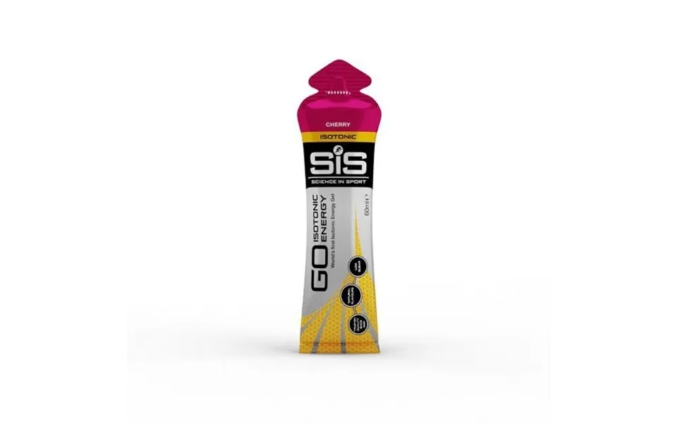 Sis Go Isotonic Energy Gel Cherry - Optimal Energy For Running And Training, 60ml Pack