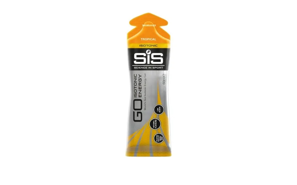 Sis Go Isotonic Energy Gel Tropical Fast-absorbing Running & Training Fuel For Optimal Performance