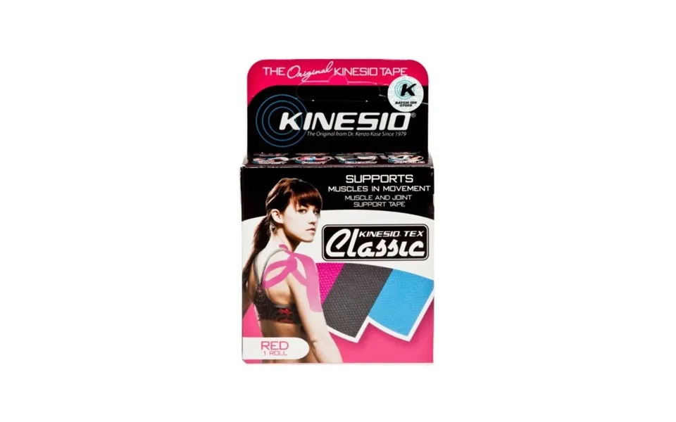 Sports Pharma Kinesio Tex Classic 5cm X 4m Pink - Support For Injury Recovery & Muscle Relief