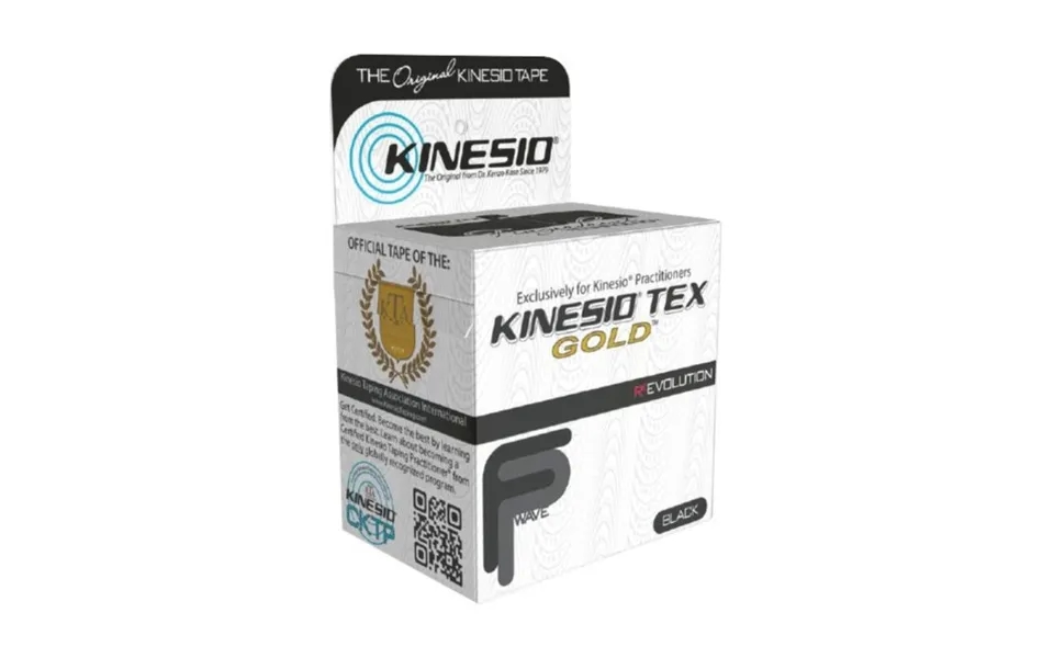 Sports Pharma Kinesio Tex Gold Fp 5cm X 5m One Size Black Women