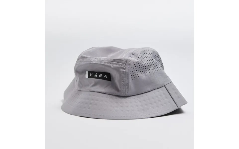 Våga Feather Bucket Hat Grey S M - Ideal For Running And Outdoor Activities