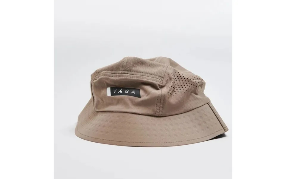 Våga Feather Bucket Hat M L 59cm Brown - Perfect For Running And Outdoor Activities