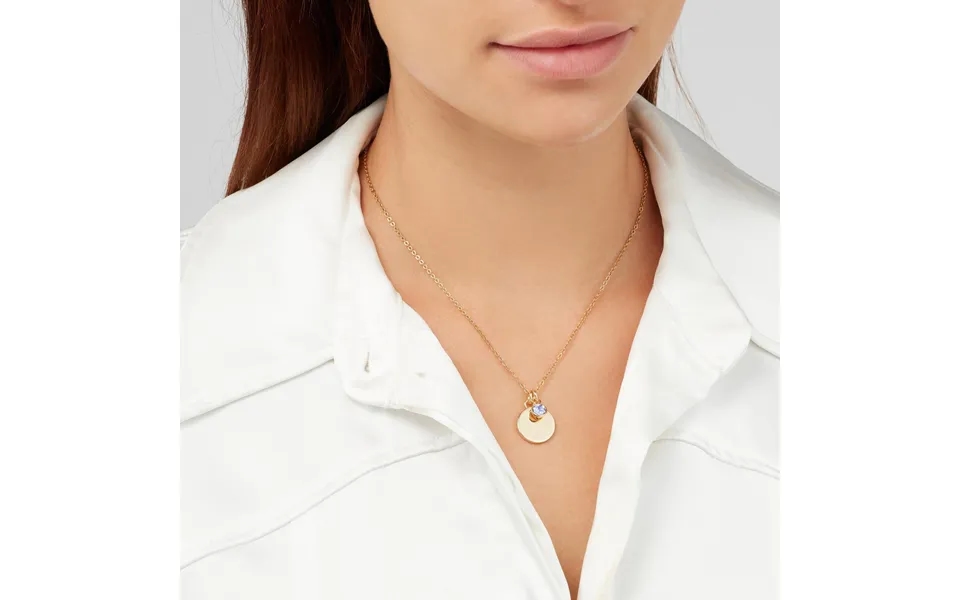 Sekonda Gold December Birthstone Necklace