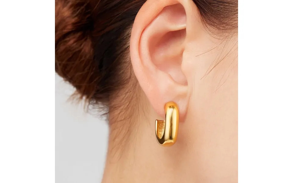 Sekonda Gold Hoop Earrings