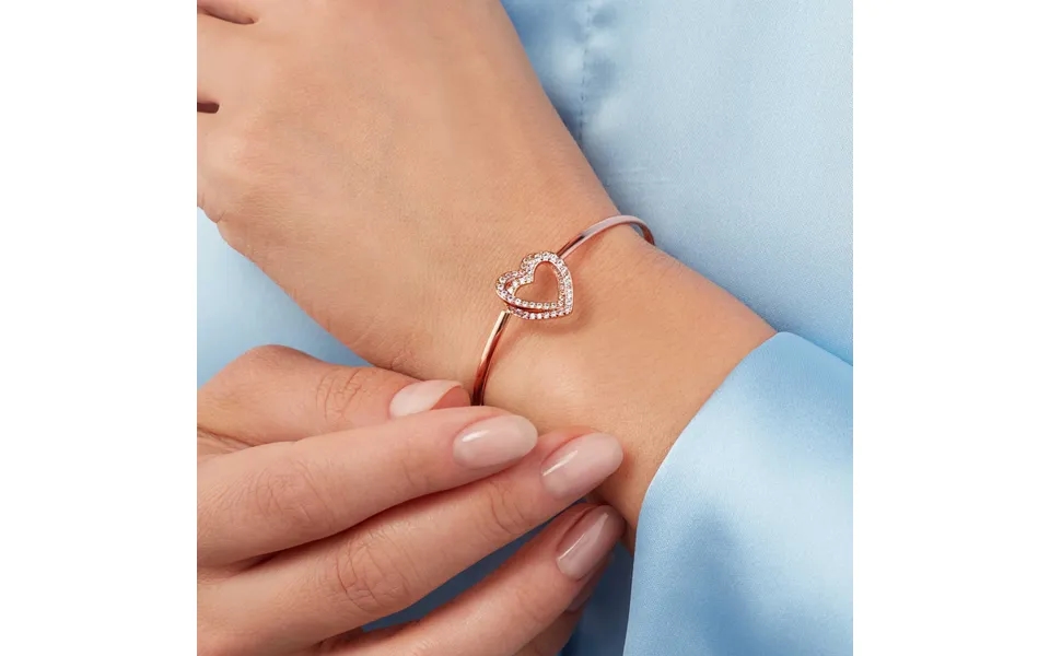 Sekonda Rose Gold Heart Bangle