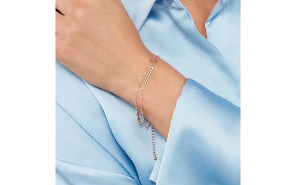 Sekonda Rose Gold Paperclip Bracelet