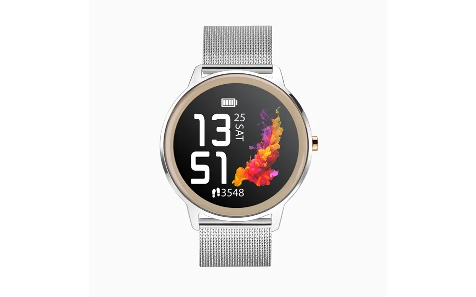 Sekonda Sekonda Flex Smart Watch Silver Case & Mesh Strap 40387