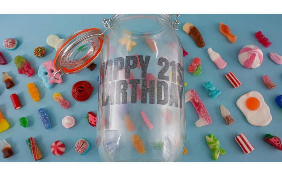 Custom Onyx Sweet Jar