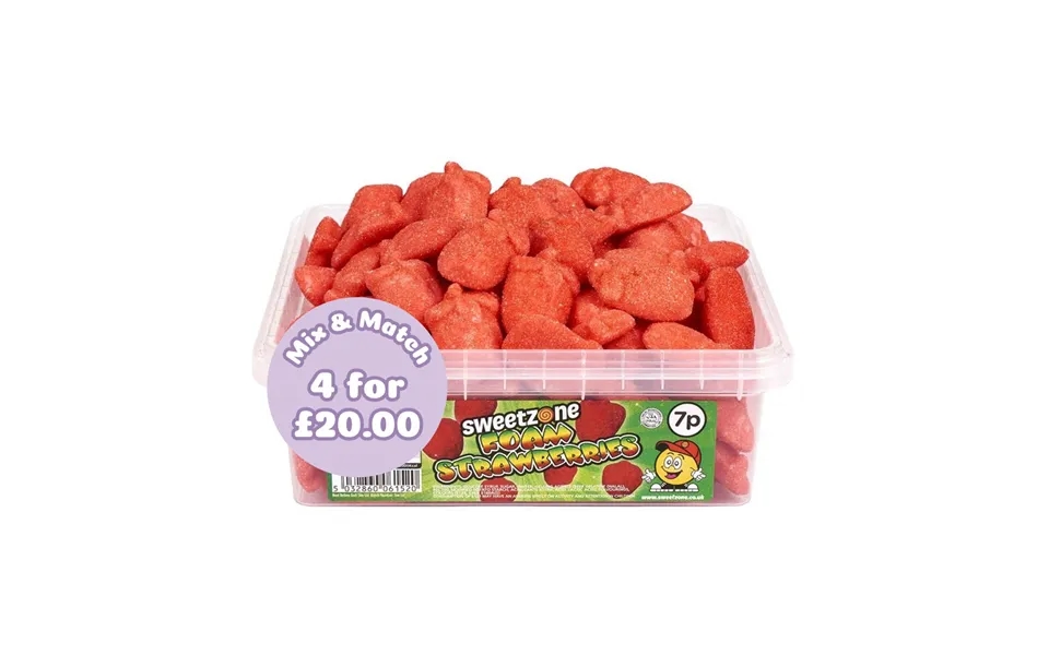 Foam Strawberries Tub