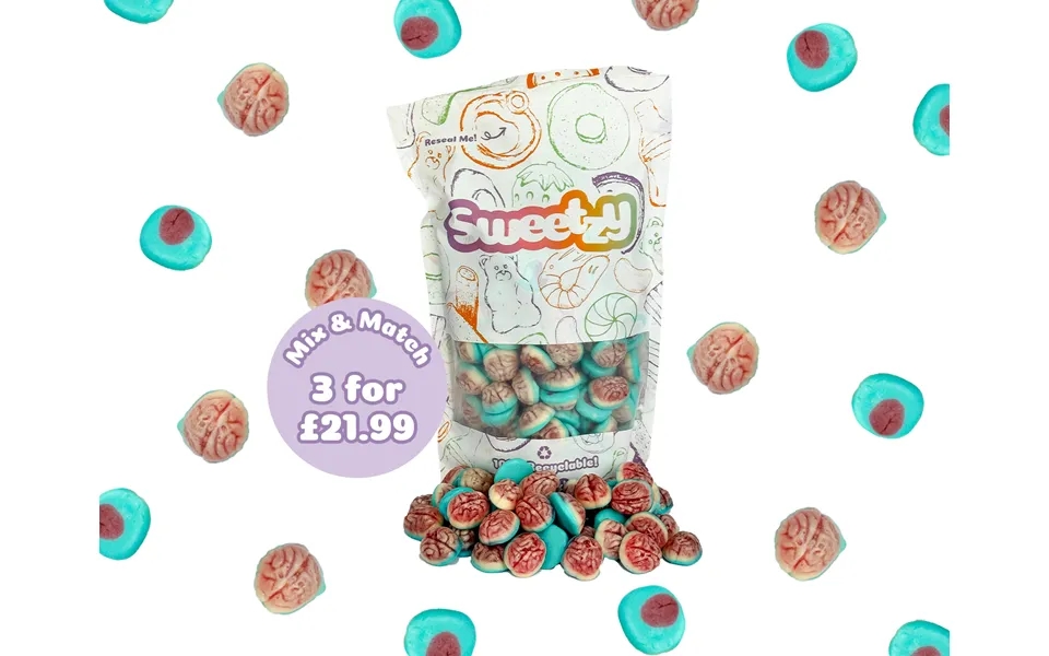 Jelly Filled Brains - 1kg