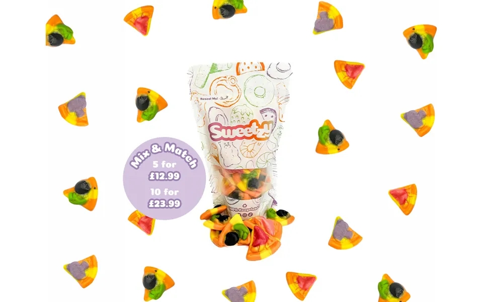 Jelly Filled Pizza Slices - 250g