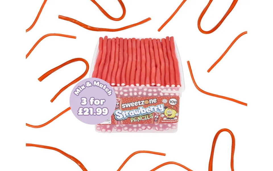 Strawberry Pencil Tub