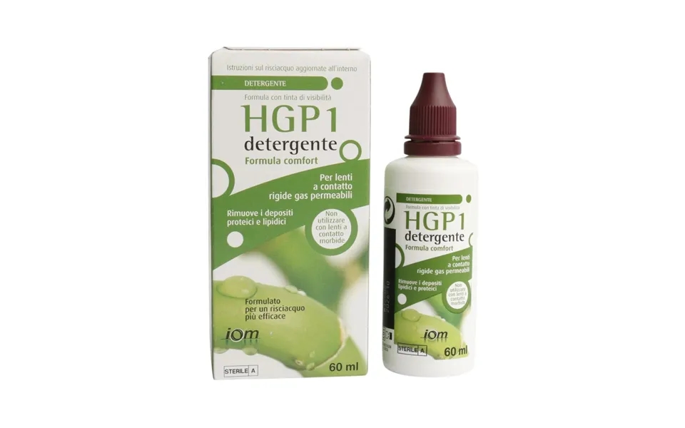 Bausch And Lomb Hgp1 Detergent 60 Ml For Contact Lenses Rigid Liquids