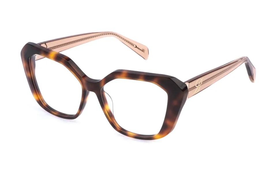 Blumarine Woman Vbm877 0752 Optical Frames Acetate Havana Geometric
