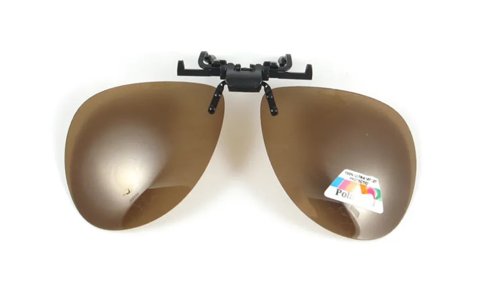 Clamar Italia S.r.l. Lente Aggiuntiva Ribaltabile Squadrata Polarizzante Additional Brown