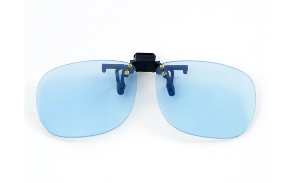 Clamar Italia S.r.l. Lente Aggiuntiva Ribaltabile Squadrata Polarizzante Per Pc Additional Light Blue