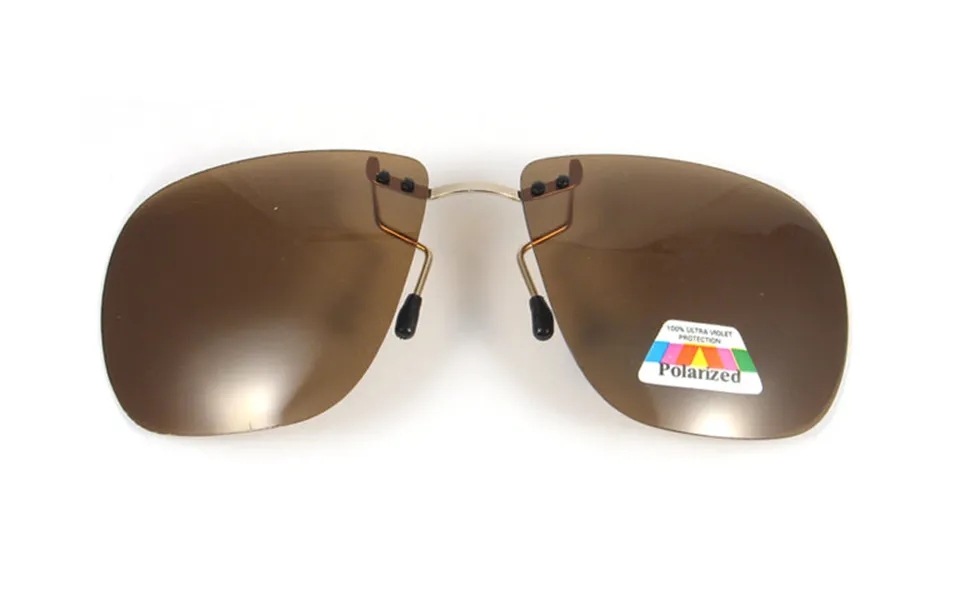 Clamar Italia S.r.l. Lente Polarizzata Aggiuntiva Fissa Squadrata Additional Brown