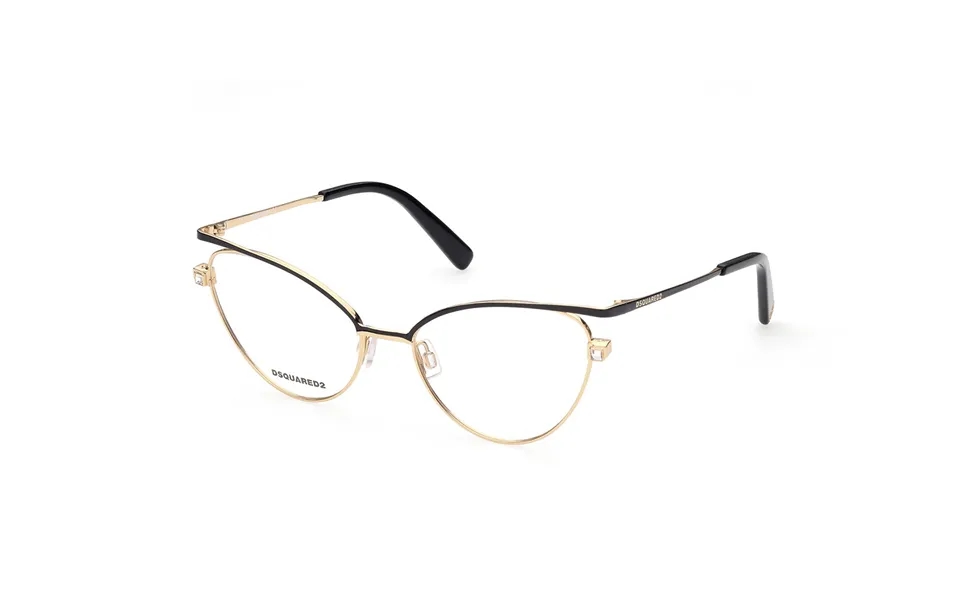 Dsquared2 Woman Dq5333 032 Optical Frames Outlet Metal Gold Cat Eye