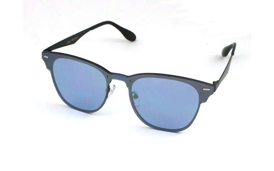 Exit Unisex Exs17020 06 Nero Blu Revo Sunglasses Metal Black Oversize Normal
