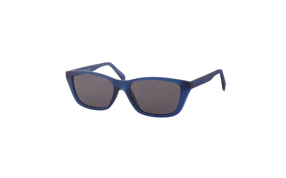 Italia Independent Unisex 5918 Blu Fumo Outlet Sunglasses Acetate Blue Smoke Squared Polarized