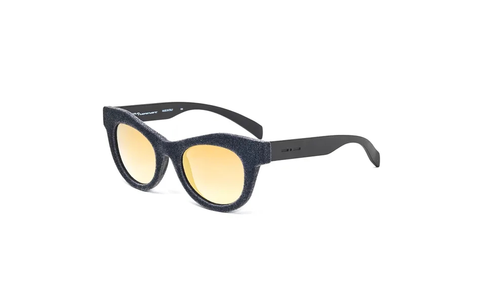 Italia Independent Woman 0096v 077.gld Outlet Sunglasses Plastic Grey Orange Cat Eye Shaded
