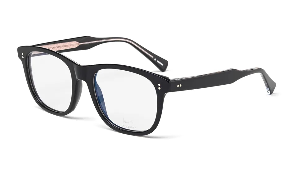 Laps Collection Man Carlo 521lp 009.gls Optical Frames Outlet Acetate Black Round