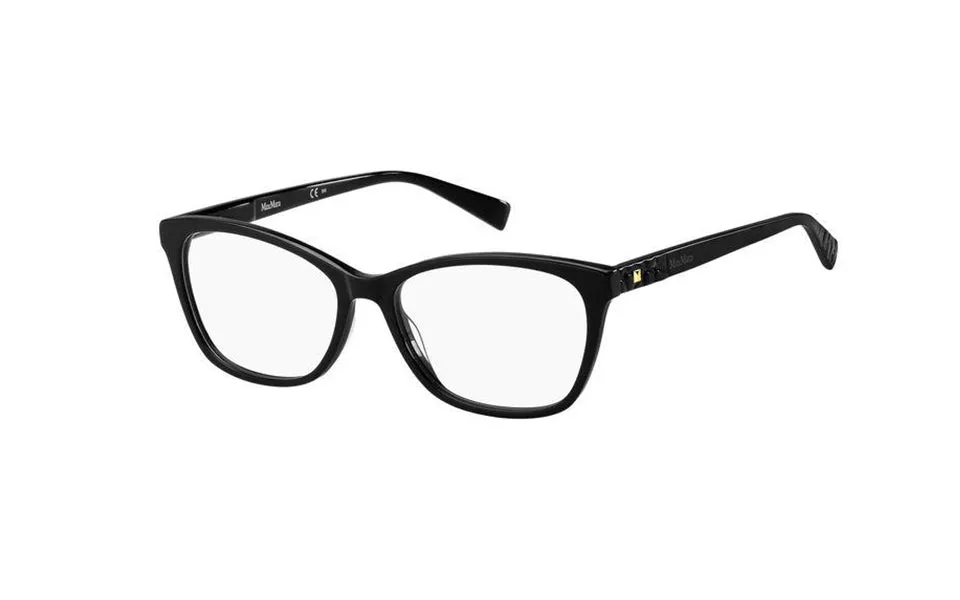 Max Mara Woman Mm 1389 807 Optical Frames Outlet Acetate Black Cat Eye