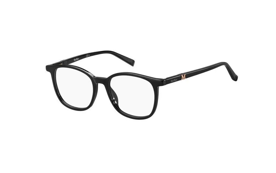Max Mara Woman Mm 1411 807 Optical Frames Outlet Acetate Black Squared