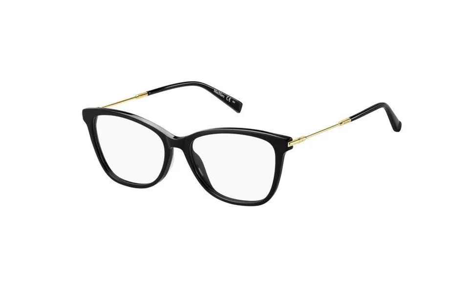 Max Mara Woman Mm 1420 807 Optical Frames Outlet Plastic Black Squared