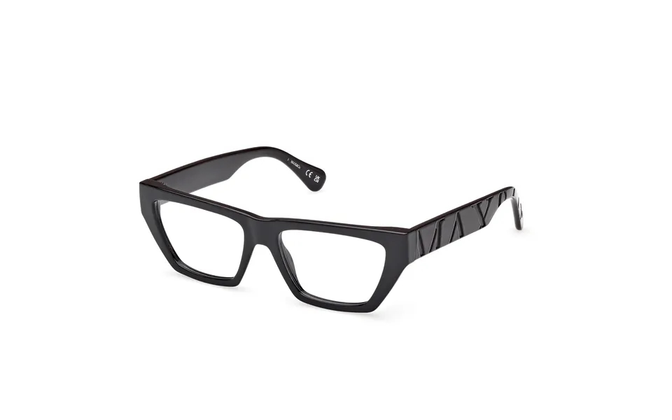 Max&co Woman Mo5185 001 Optical Frames Injected Black Squared Normal