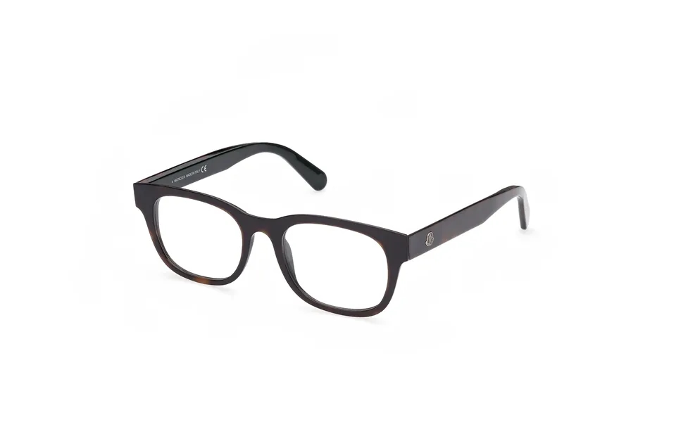 Moncler Man Ml5143 056 Optical Frames Outlet Acetate Havana Squared Normal