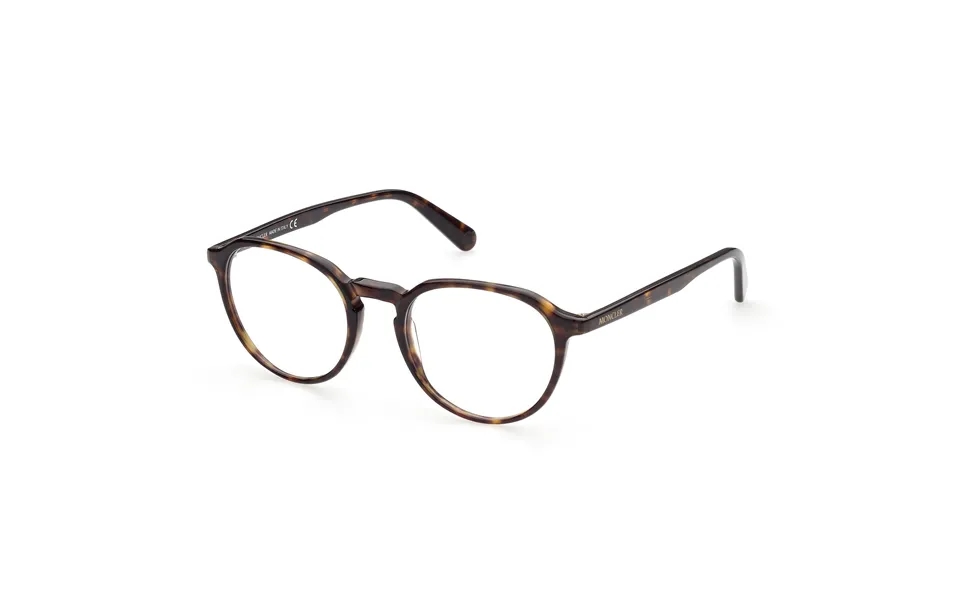 Moncler Unisex Ml5144 052 Optical Frames Outlet Havana Round Normal