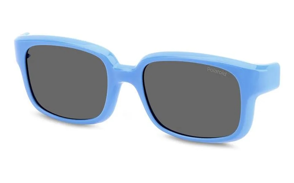 Polaroid Kid Pld K005 Cl-on Mvu M9 Clip-ons Plastic Light Blue Grey Squared Polarized