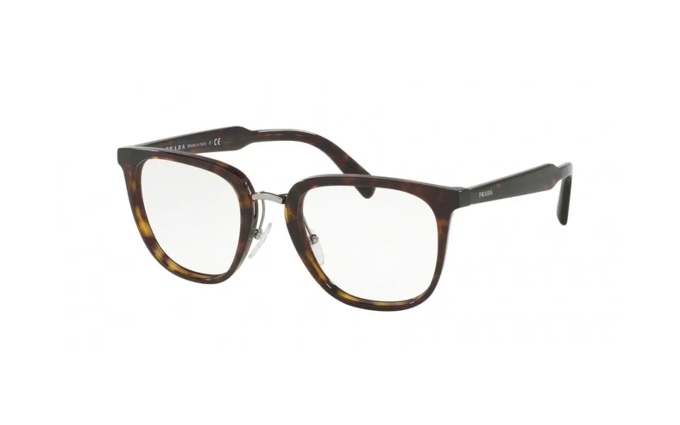 Prada Man Pr 10tv 2au1o1 Optical Frames Outlet Plastic Havana Squared