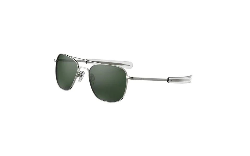 Randolph Engineering Man Af146 Gunmetal Outlet Sunglasses Metal Rifle Barrel Green Squared Normal