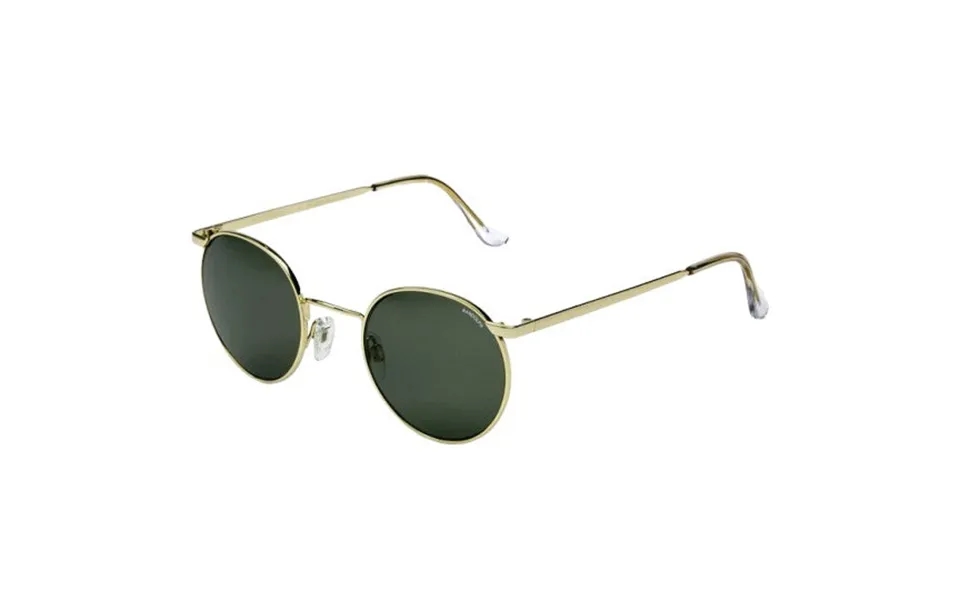 Randolph Engineering Unisex P3016 Gold 23k Outlet Sunglasses Metal Gold Green Round Normal