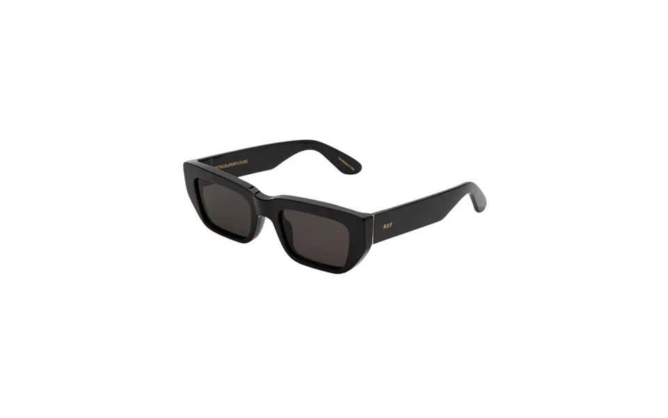 Retrosuperfuture Unisex 6es Ra Black Outlet Sunglasses Acetate Black Black Squared Normal