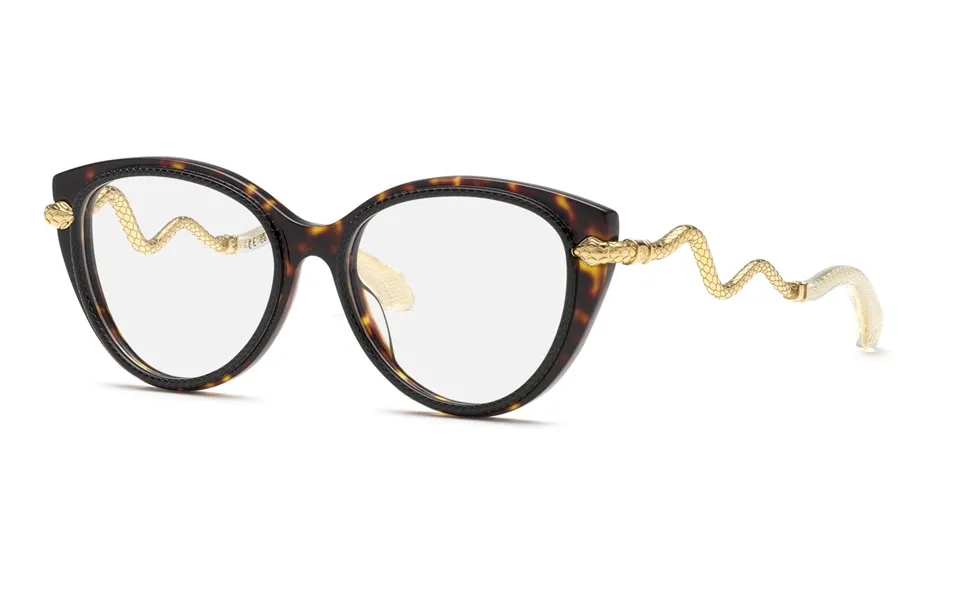 Roberto Cavalli Woman Vrc105 9ray Optical Frames Acetate Black Butterfly