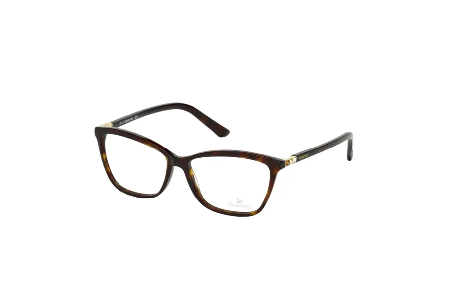 Swarovski Woman Sk5137 052 Optical Frames Outlet Acetate Havana Squared